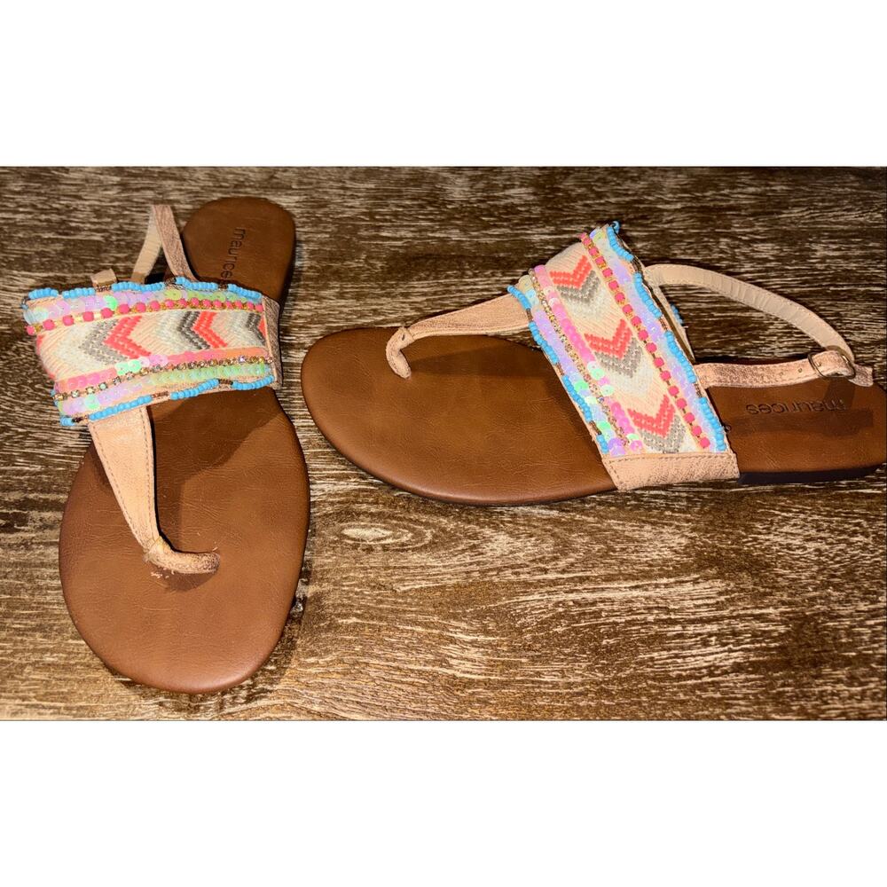 Maurices Beaded Sandals Size 11